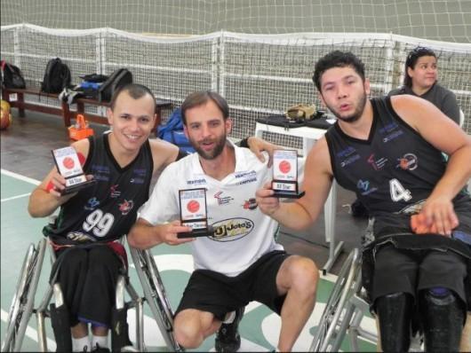 Tubarões de Floripa conquista título do Basquete sobre Rodas