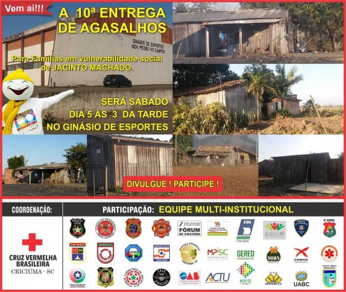 Campanha do Agasalho realiza a sua última entrega de doações em 2017