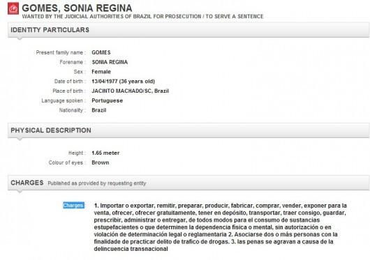 Procurada pela Interpol, mulher de Jacinto Machado é presa no RS