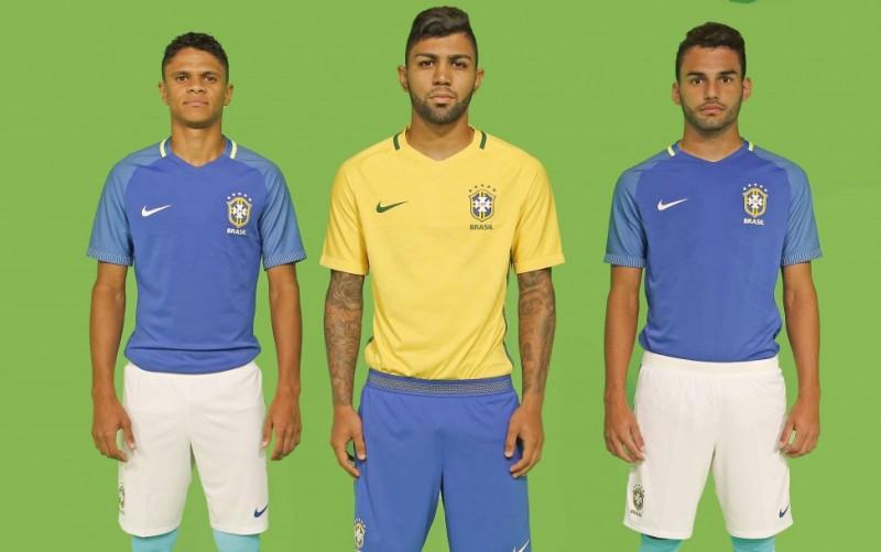 Seleção Brasileira conta com novos uniformes