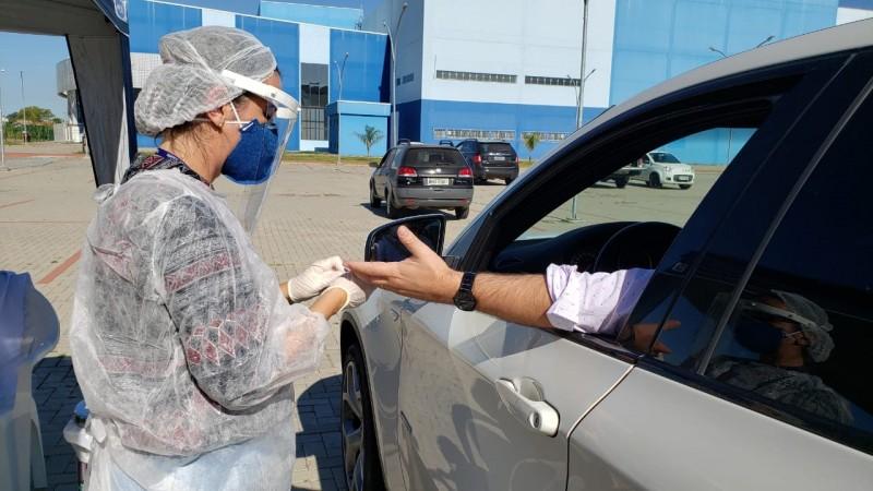 Tubarão promoverá nova testagem de casos suspeitos de Covid-19