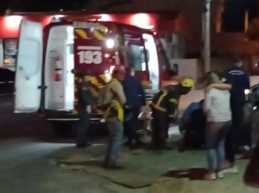 Mulher sofre traumatismo cranioencefálico após ser atropelada na SC-370
