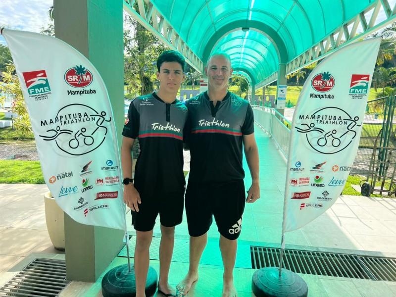 Triatleta e técnico do Mampituba/FME Criciúma são convidados para Training Camp