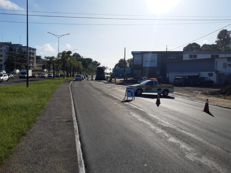 Obras de revitalização da avenida Centenário no bairro Próspera seguem nesta terça-feira