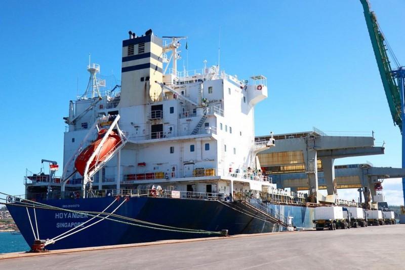 Operações de celulose completam um ano de execução no Porto de Imbituba