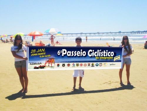 Passeio Ciclístico da Integração no Balneário Rincão