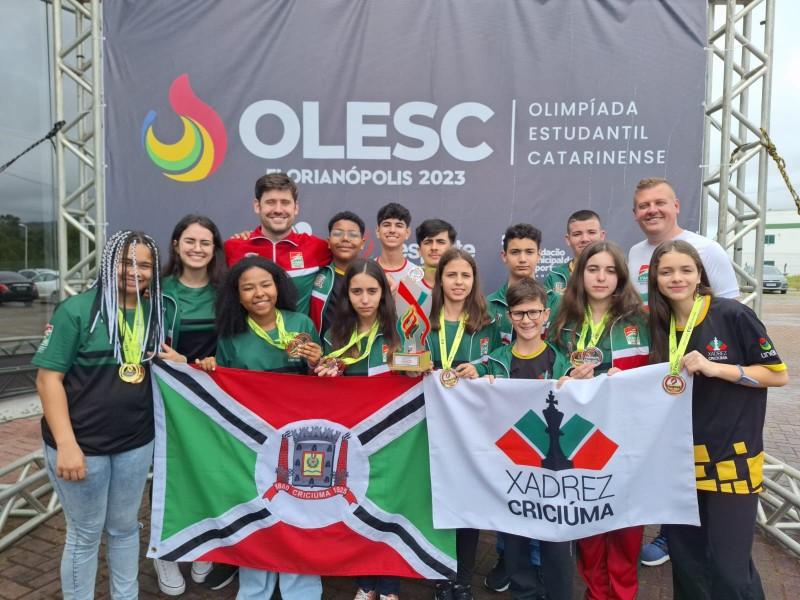 Criciúma encerra participação na Olimpíada Estudantil Catarinense