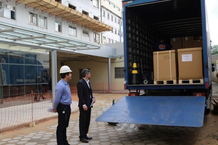 Hospital São José recebe equipamentos de esterilização da Suécia 