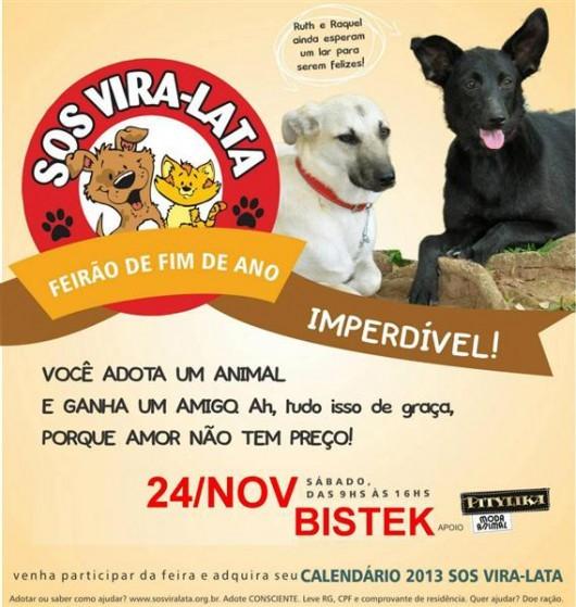 Feira de adoção S.O.S. Vira-Lata