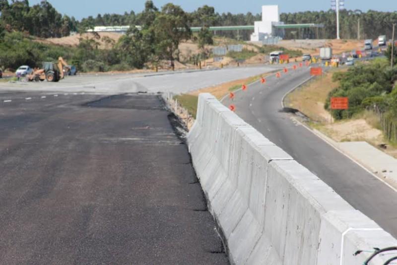 Está liberado o viaduto da localidade de Barbacena em Laguna 