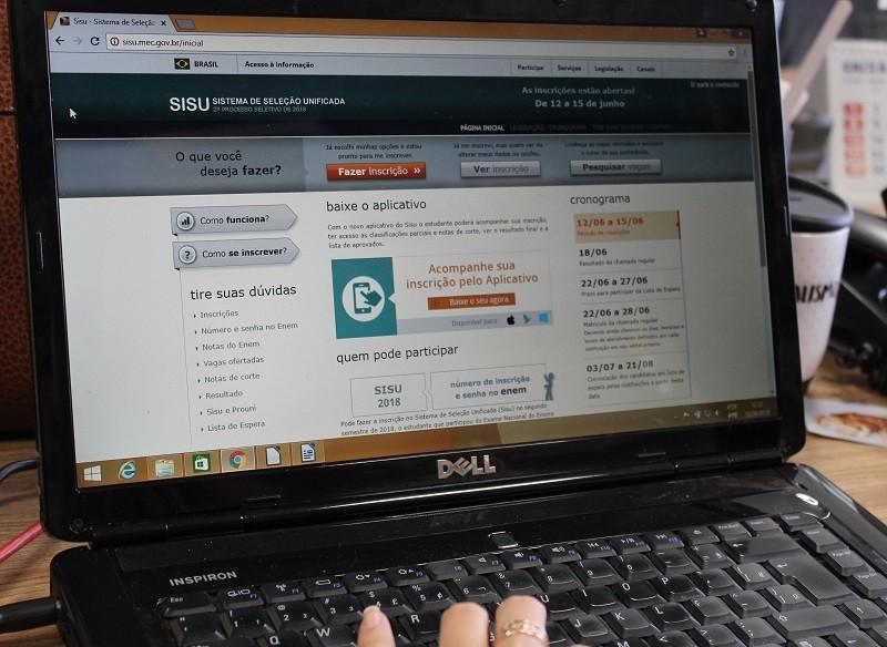 Inscrições para o Sisu terminam nesta sexta-feira
