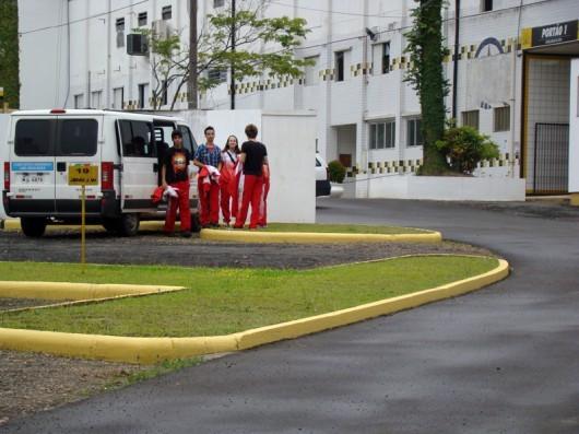 Delegações chegam ao Heriberto Hülse