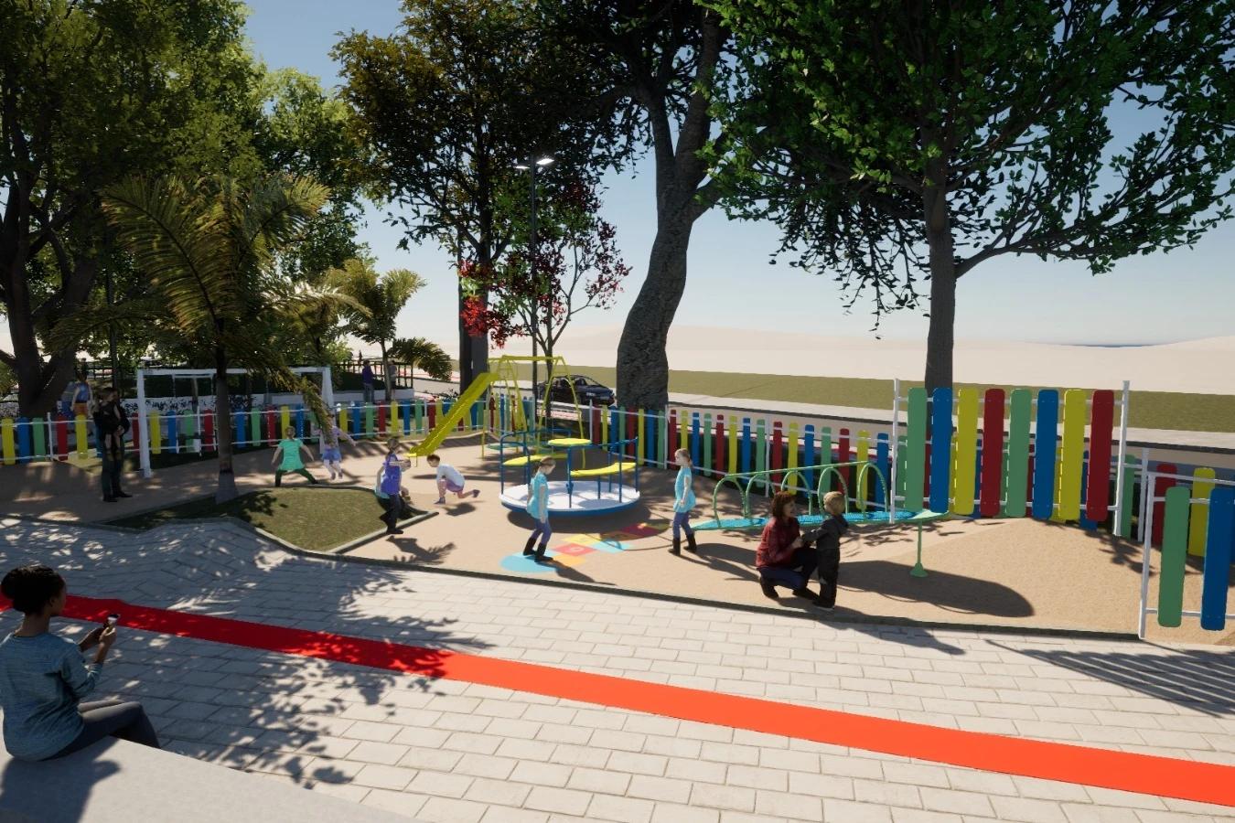 Ordem de serviço para revitalização da Praça Maria Silva Rodrigues é assinada em Criciúma
