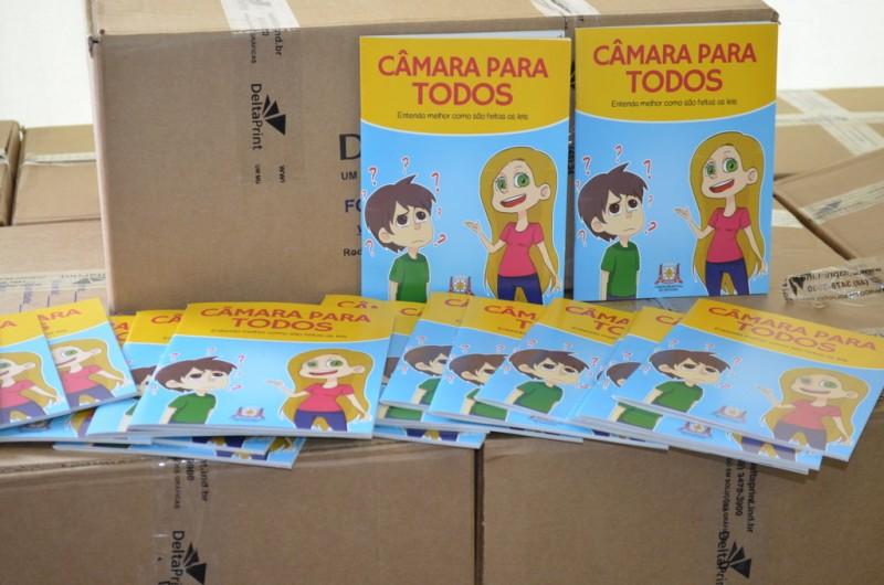 Câmara de Vereadores lança cartilha educativa para as crianças 