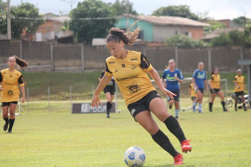 Time feminino do Criciúma vence o Grêmio em jogo-treino