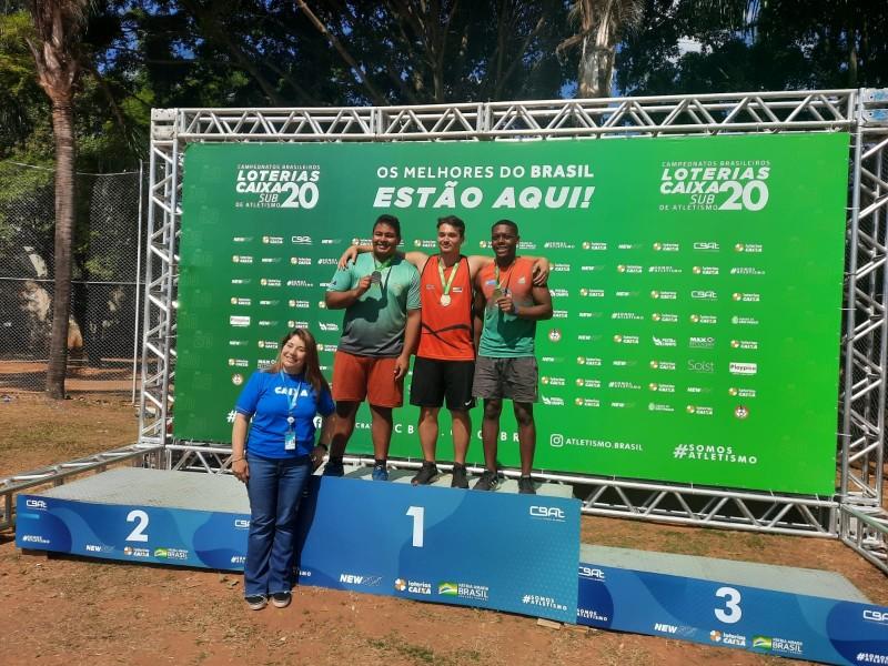 Atleta do Mampituba conquista o bronze no Brasileiro de lançamento de disco