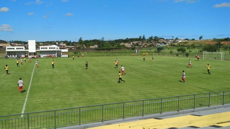 Tigre goleia Hercílio Luz em jogo-treino