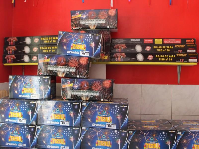 Procura por fogos de artifício aumenta no fim do ano