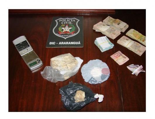 Após meses de investigação, DIC prende acusado de tráfico em Araranguá