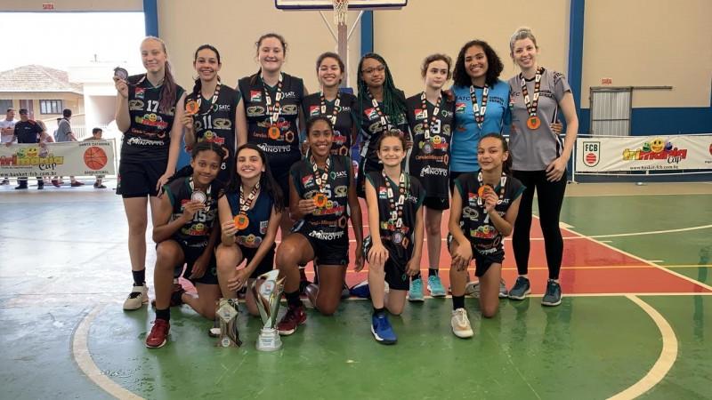 Criciúma conquista bronze no Estadual de basquete feminino
