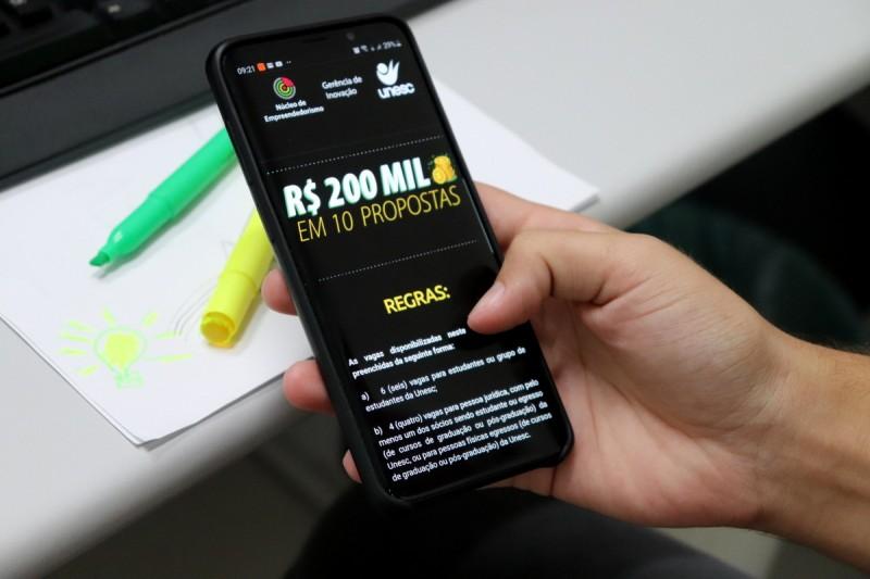 Edital de Inovação Unesc dará fomento financeiro para projetos da região