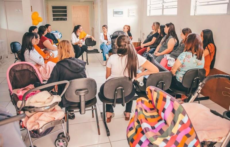 Agosto Dourado: Içara realizou mais de 30 rodas de conversa nas unidades