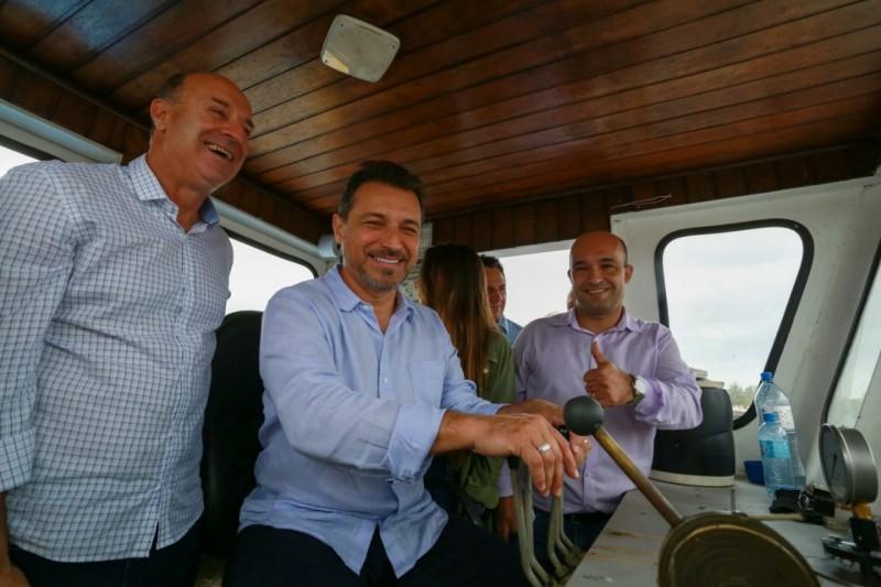 Está assinada a ordem de serviço para o desassoreamento da Barra do Camacho