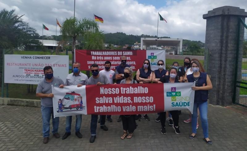Trabalhadores do Samu entram em estado de greve; decisão final ficou para a próxima semana