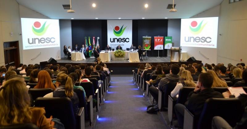 Unesc recebe sessão extraordinária do Tribunal de Justiça de SC