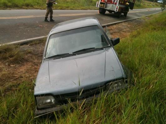 Saída de pista seguida de capotamento é registrada em Jaguaruna