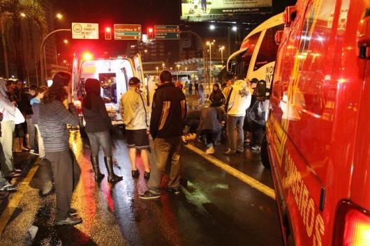 Motociclista fica ferido na avenida Centenário 