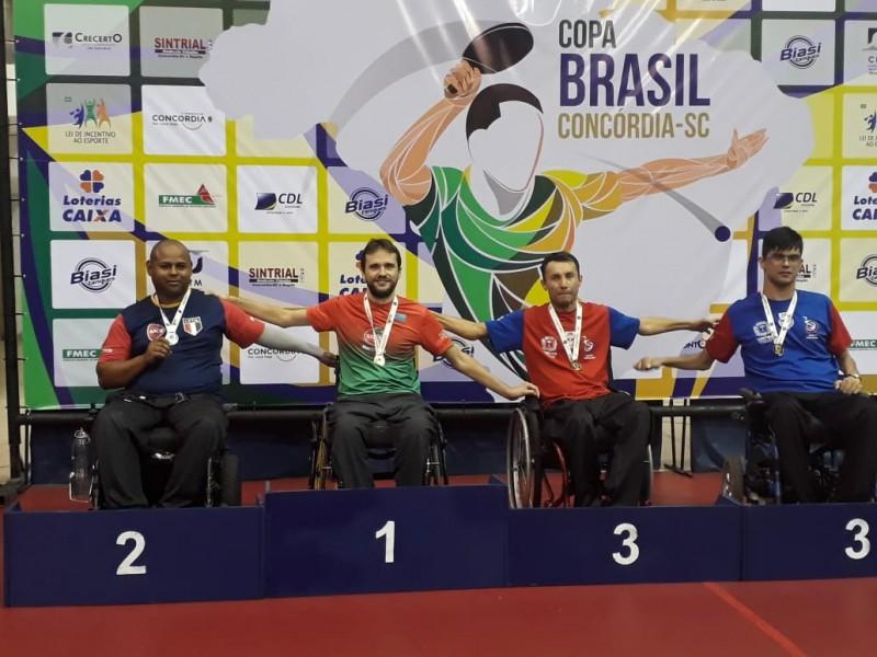 Paratletas do Mampi conquistam medalhas na Copa Brasil Sul Sudeste 