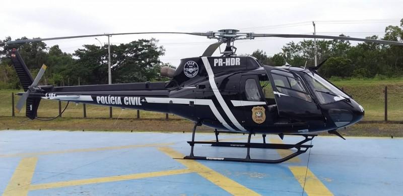 Saer já está com nova aeronave alugada; Polícia Civil ainda sonha ter helicóptero próprio