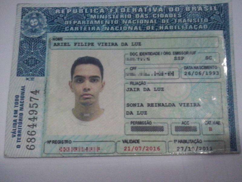 Carteira pessoal perdida