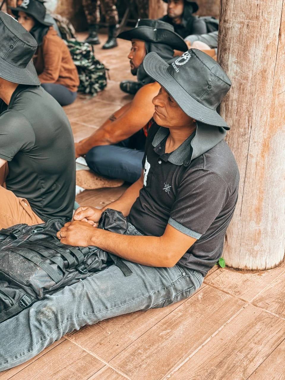 Projeto social leva mensagens de fé e apoio para pessoas em acampamento no Sul de SC — foto 2