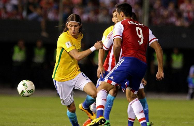 Nos acréscimos, Brasil garante empate com o Paraguai