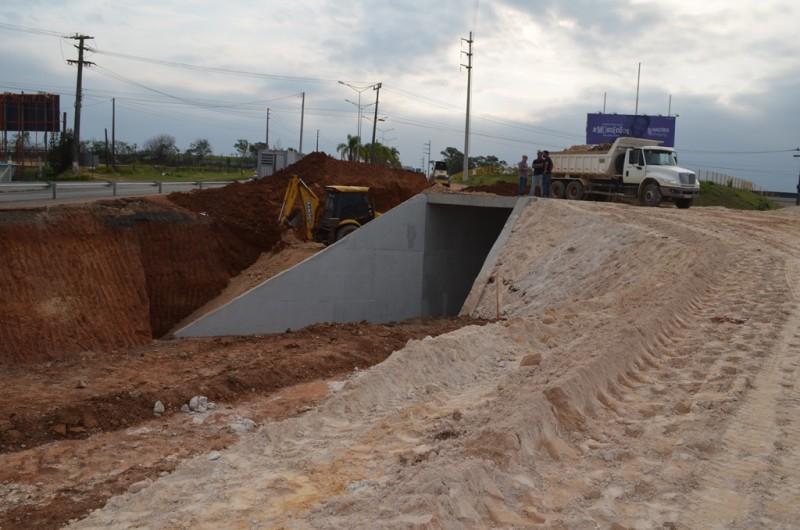 Construção de túnel entre Criciúma e Içara está 70% concluído 
