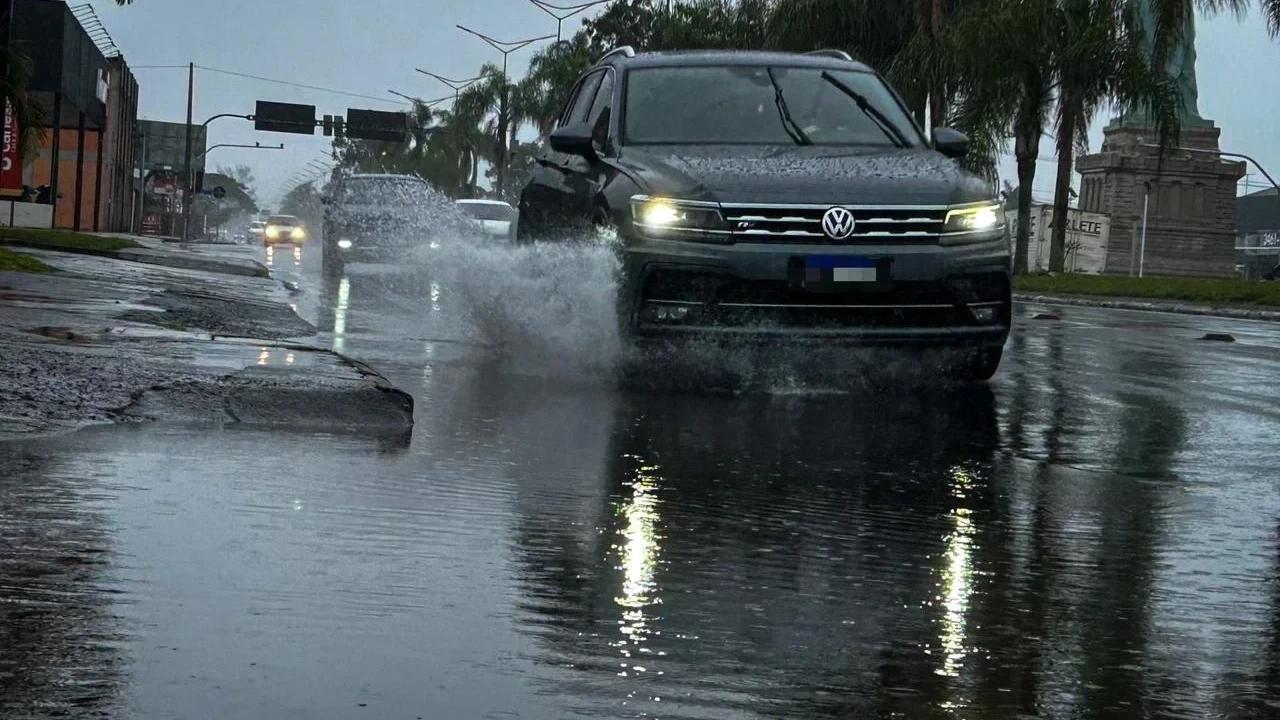 Fim de semana registra volume superior a um mês de chuva em Criciúma