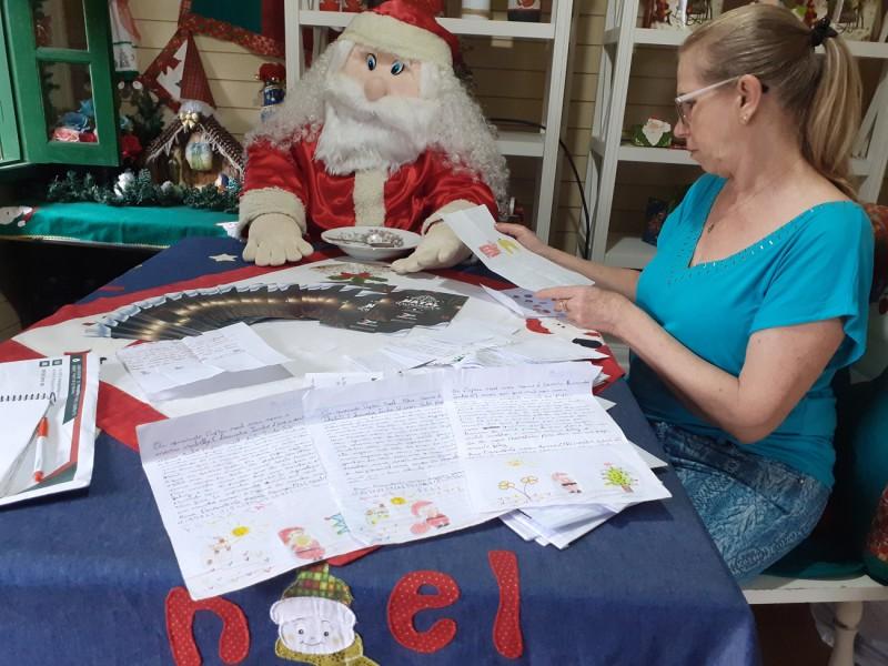 Cartas ao Papai Noel à espera de adoção em Forquilhinha