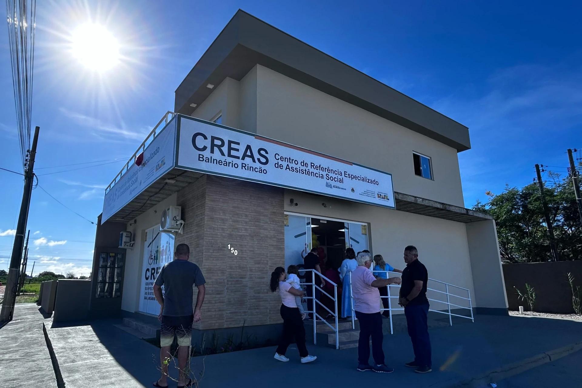 Balneário Rincão inaugura nova unidade do CREAS