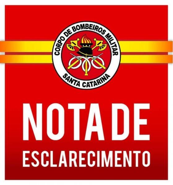 Corpo de Bombeiros de Santa Catarina alerta sobre cursos que não tem relação com a corporação