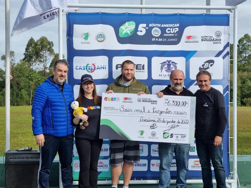 Grand Prix Solidário Beretta repassa recursos para a Casa Guido