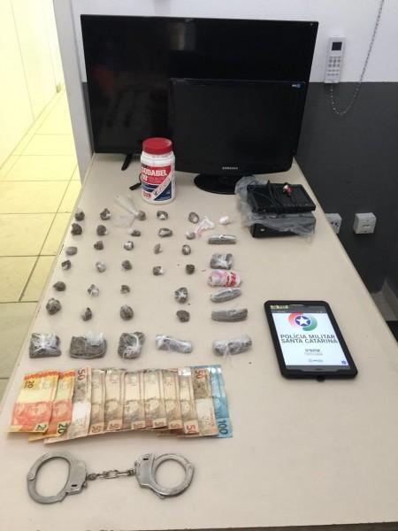 Traficante é preso no bairro Paraíso