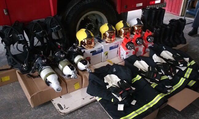 Corpo de Bombeiros de Jaguaruna adquire novos equipamentos