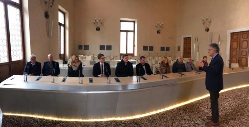 Comitiva neoveneziana participa de primeiras audiências em Vicenza