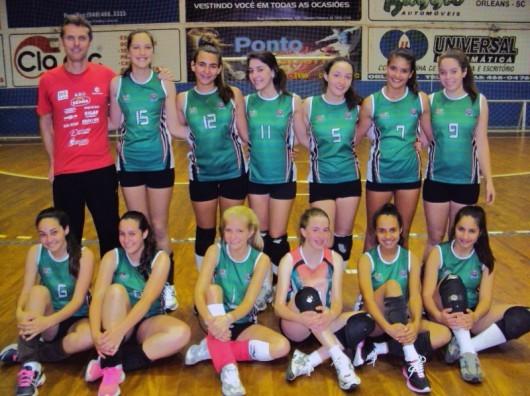 Vôlei Forquilhinha conquista etapa da liga infantil