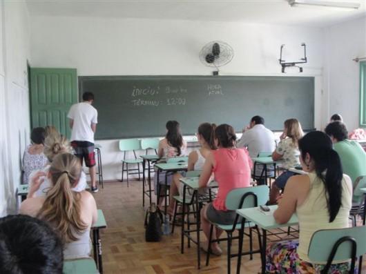 Mais de 300 pessoas fazem prova do concurso público em Cocal do Sul