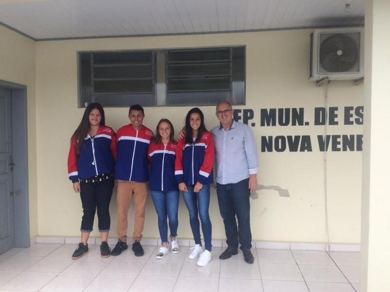 Quatro atletas de atletismo representarão Nova Veneza no Campeonato Estadual sub-23