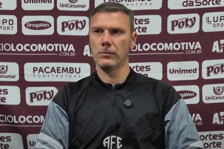 Bergantin reconhece mérito do Criciúma: 'Sabíamos da força deles em casa'