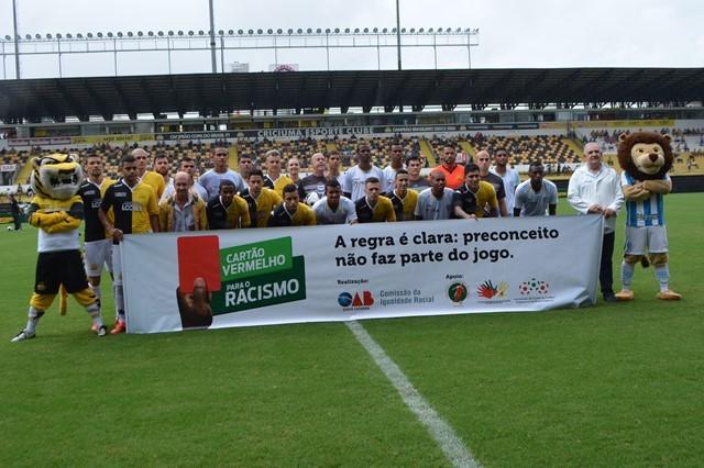 SCCLUBES promove campanha contra o racismo